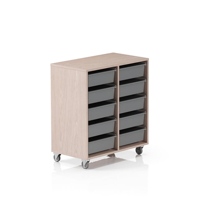 Storewell 10 Tote Trolley — Storage Trolley
