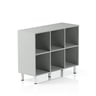 Storewell 6 Bay Unit — STO005-S-GRY