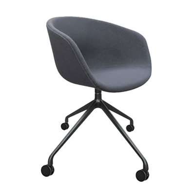 Oreo Task Chair: Dark Grey
