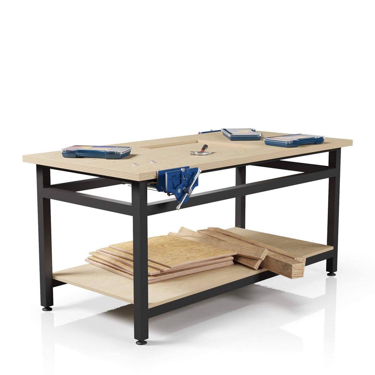 Techno 1800 TechCraft Workbench — Woodwork Bench