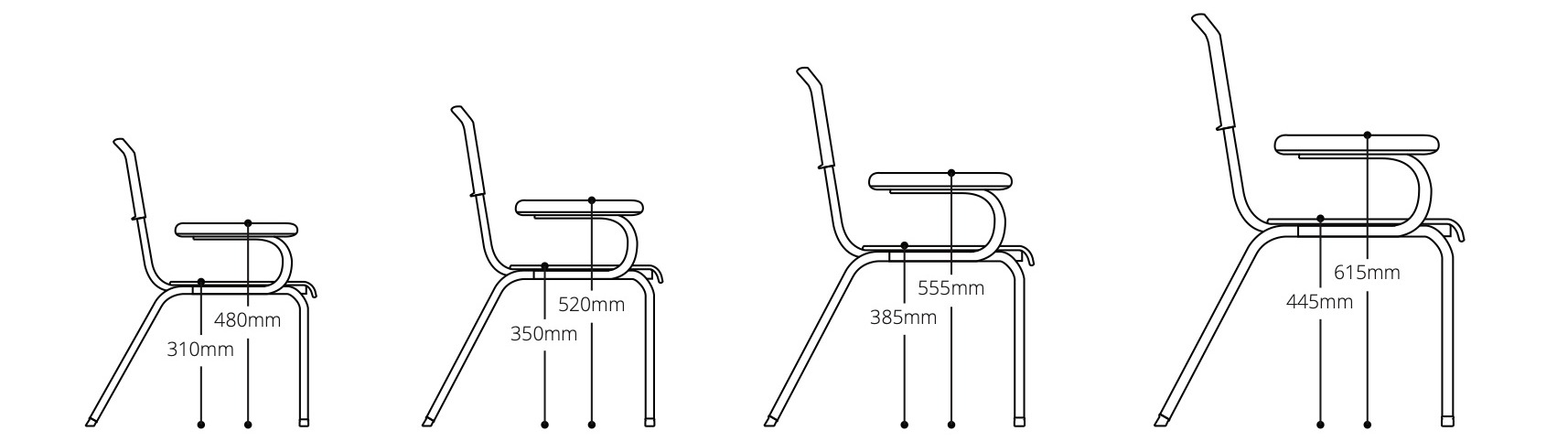 Theraplus Full Back Chair