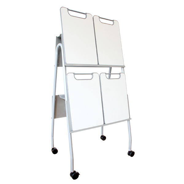Scribe Personal Whiteboard Trolley  — Whiteboard Trolley