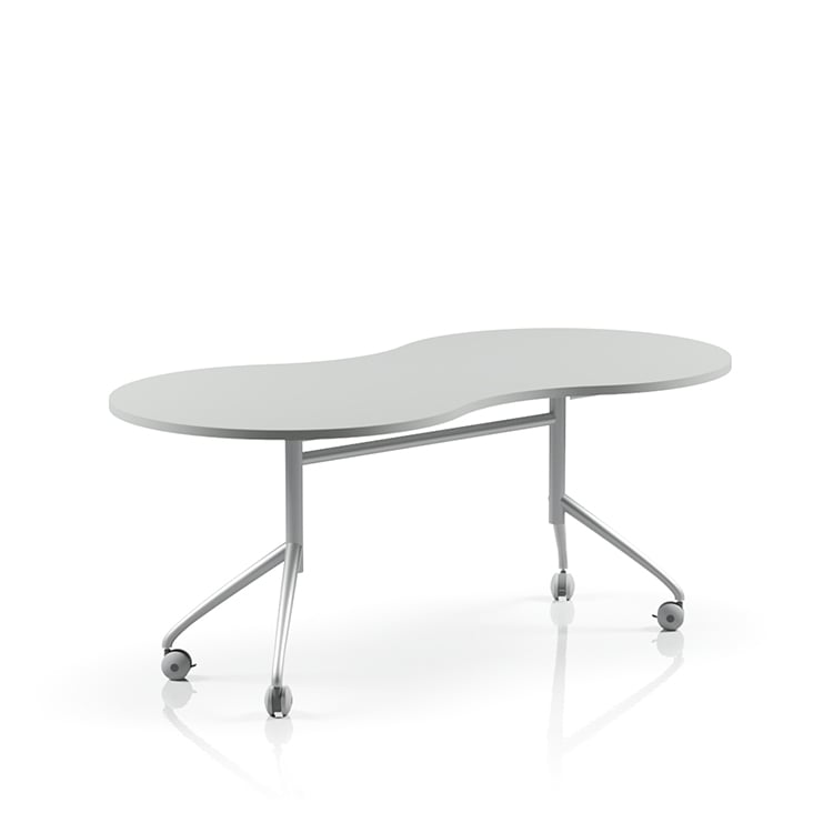 iFlip Peanut Table — Mobile Flip Top Table