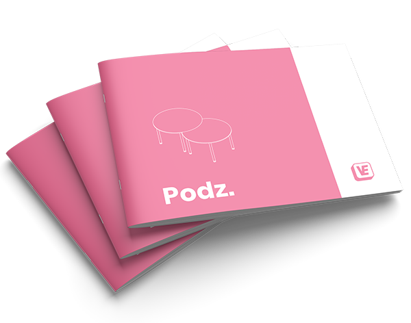 VE Furniture Podz Multipurpose Tables