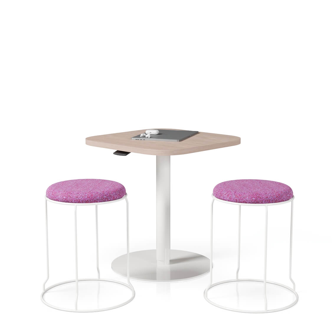 Palette Height-adjustable Table