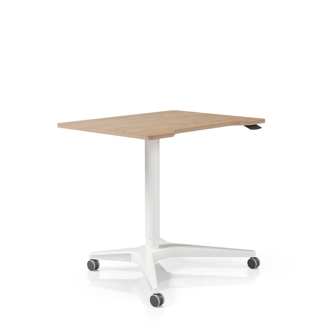 Pillar Curve Height-adjustable Table