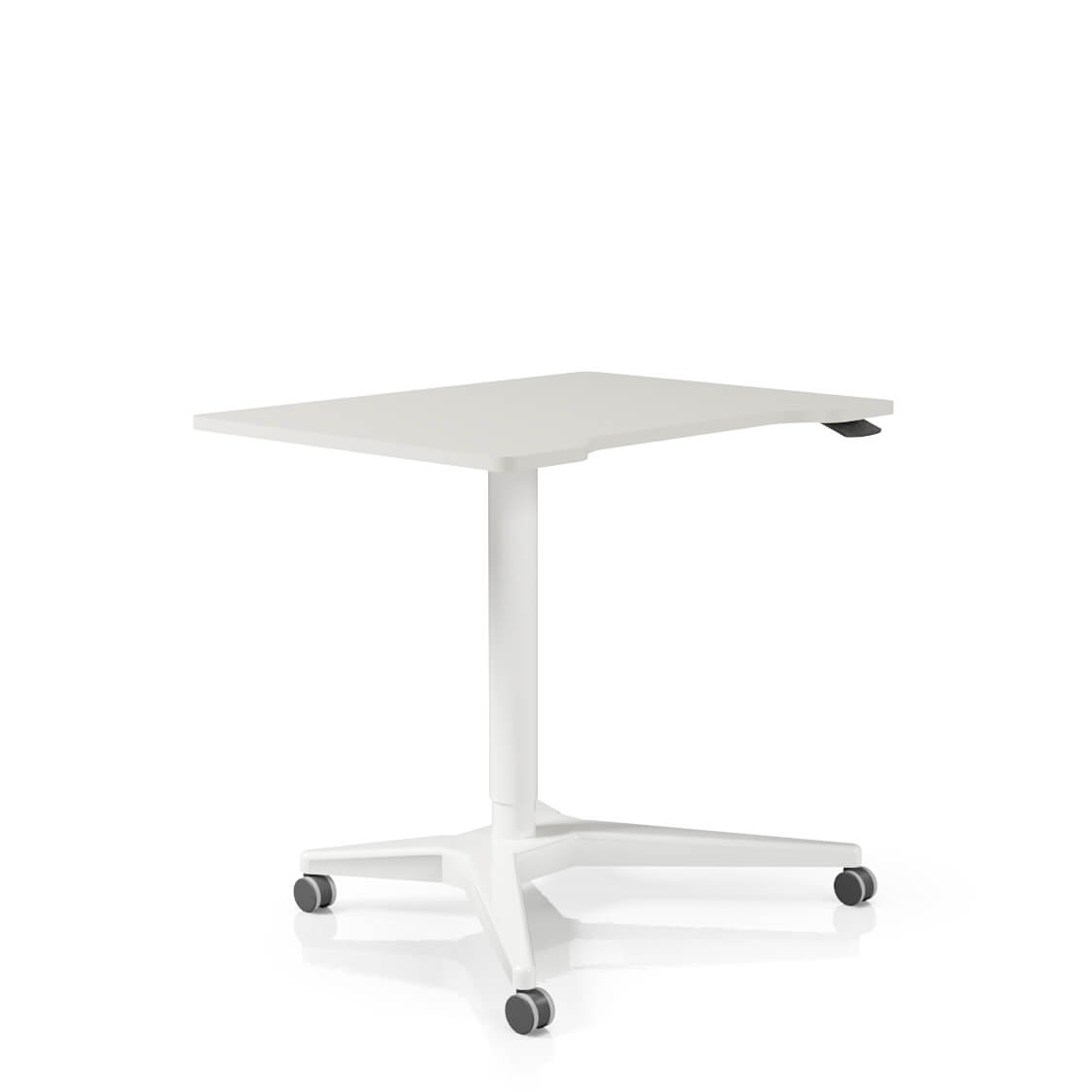 Pillar Curve Height-adjustable Table