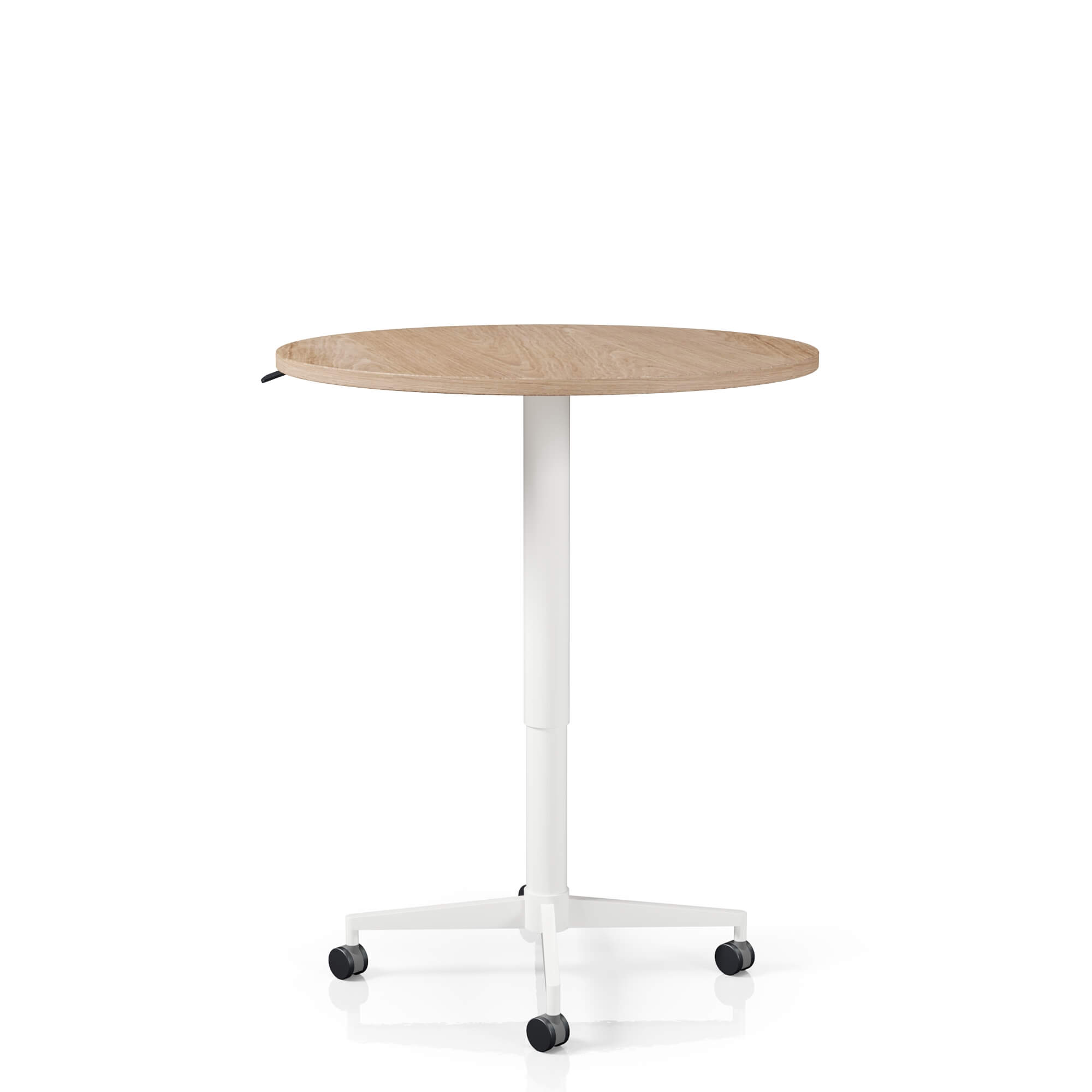 Pillar Round Height-adjustable Table