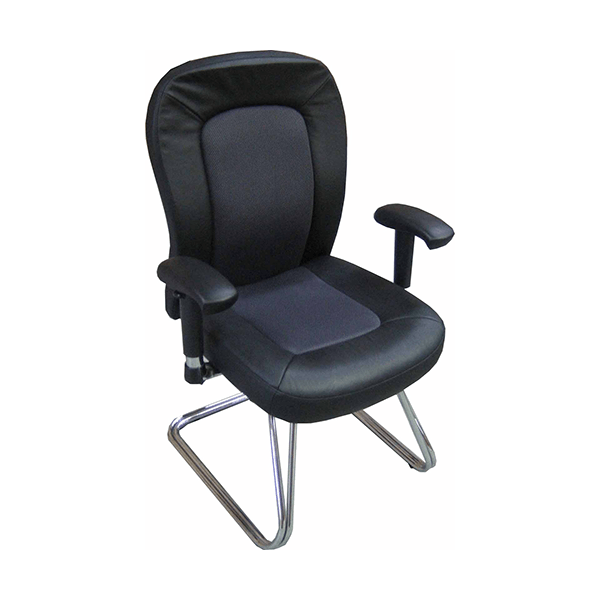 Largo Cantilever Chair: Black