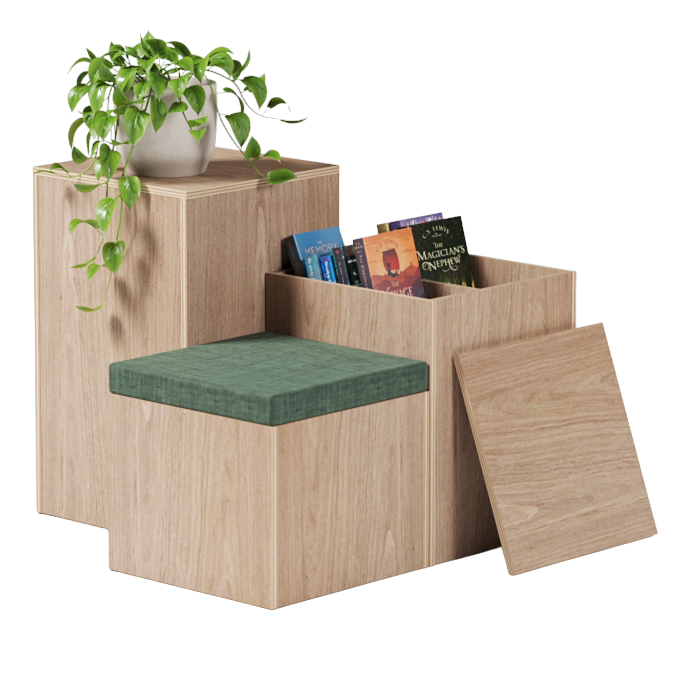 Podium Book Display