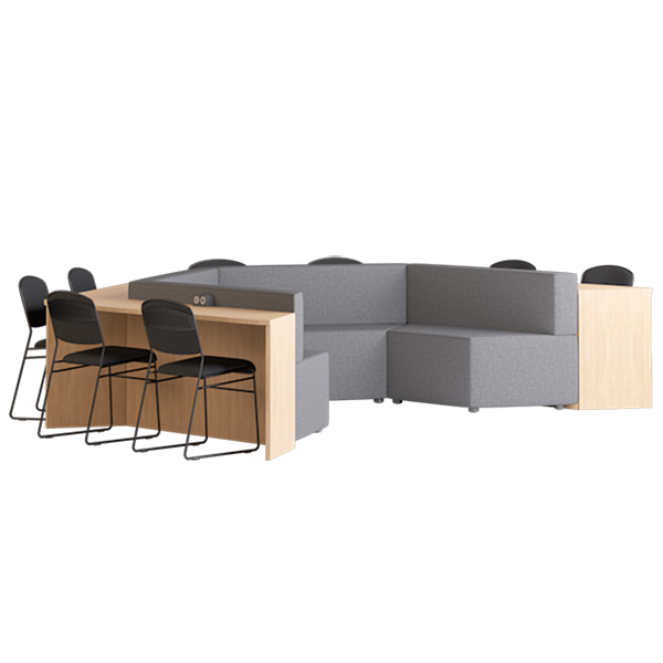 Elements F2 Modular Lounge: Slate