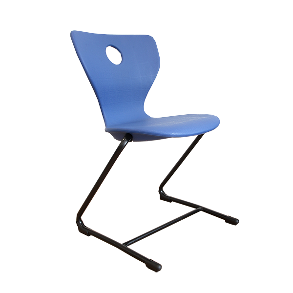 Flex Cantilever Chair: Blue