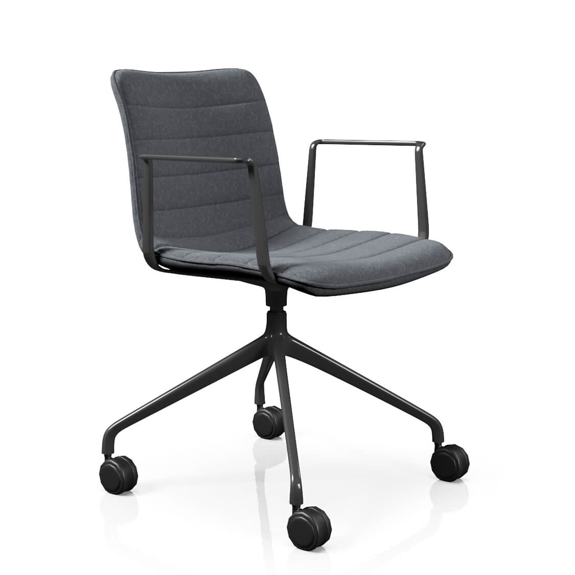 Flow Swivel Chair with Arms