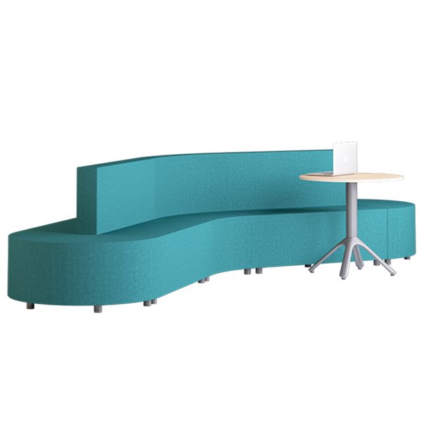 Habitat Boomerang Modular Lounge: Oasis