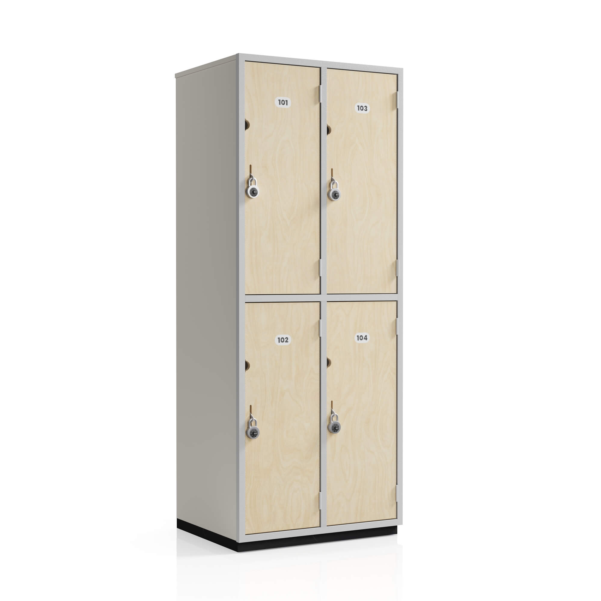 Secure It Full Height Lockers — Modular Steel Frame MDF Lockers