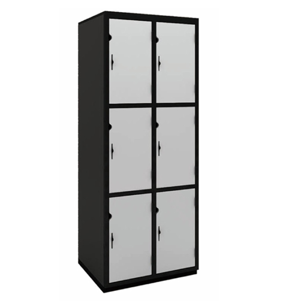 Secure it Double Bay Locker: Three Door