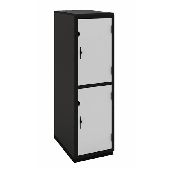 Secure it Three Qtr Height: Single Bay: Two Door
