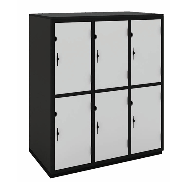 Secure it Three Qtr Height: Triple Bay: Two Door