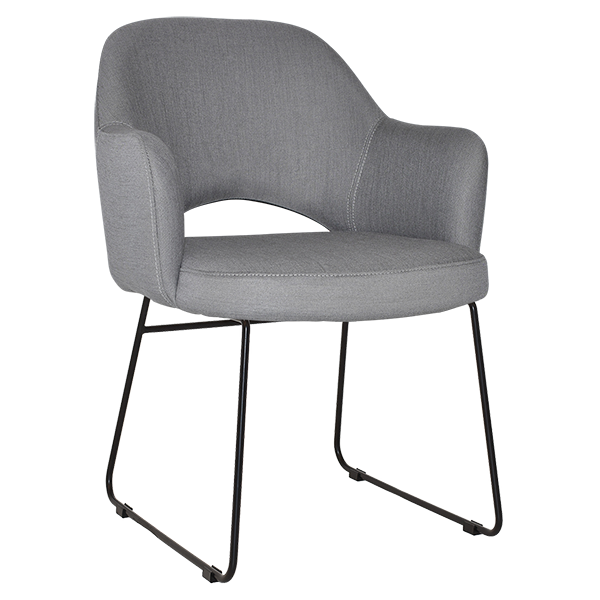 Aspen Lounge Chair: Sled