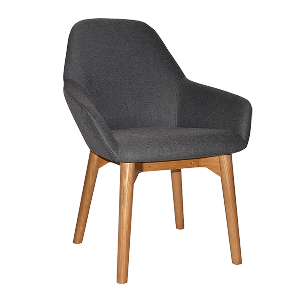 Cypress Lounge Chair: 4 leg timber