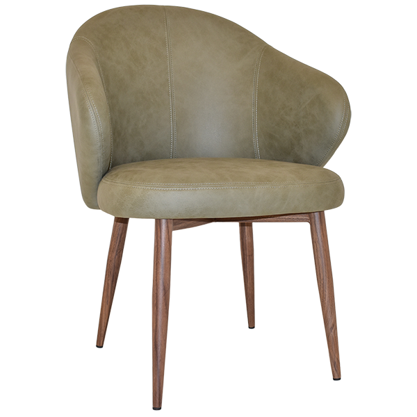 Hugo Lounge Chair: 4 leg