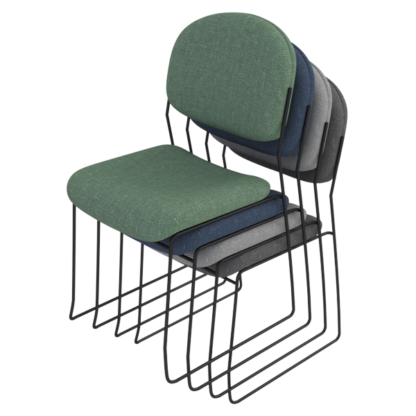 Rod Chair: Stacked