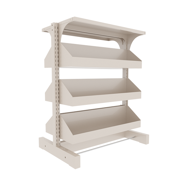 Optima Double Sided Shelving: Mini 