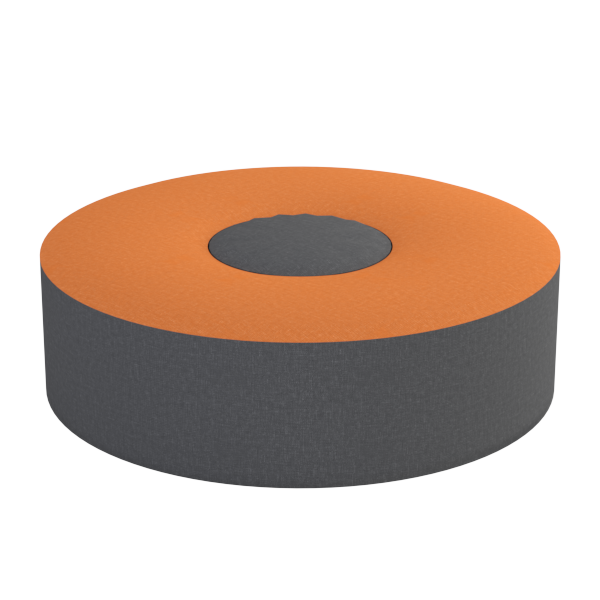 Donut Ottoman: Ochre