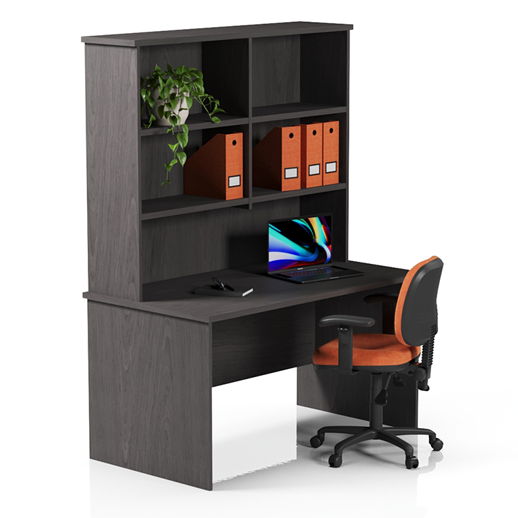 Planke Desk + Hutch