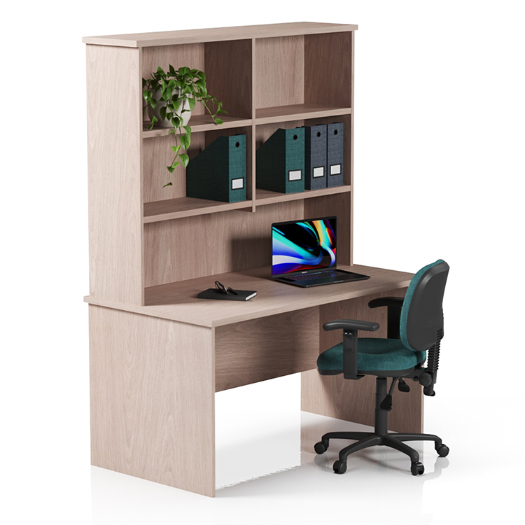 Planke Desk + Hutch