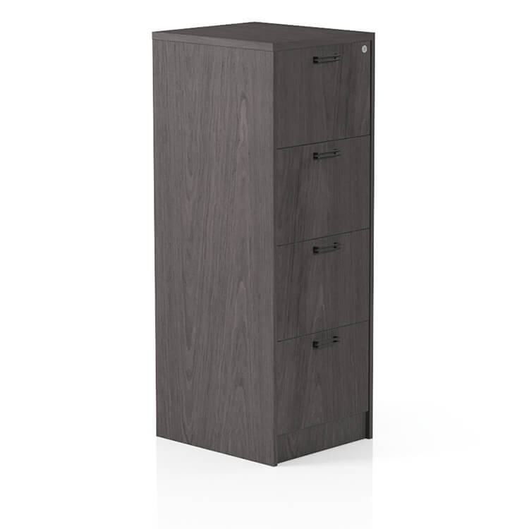 Plank 4 Drawer File Cabinet