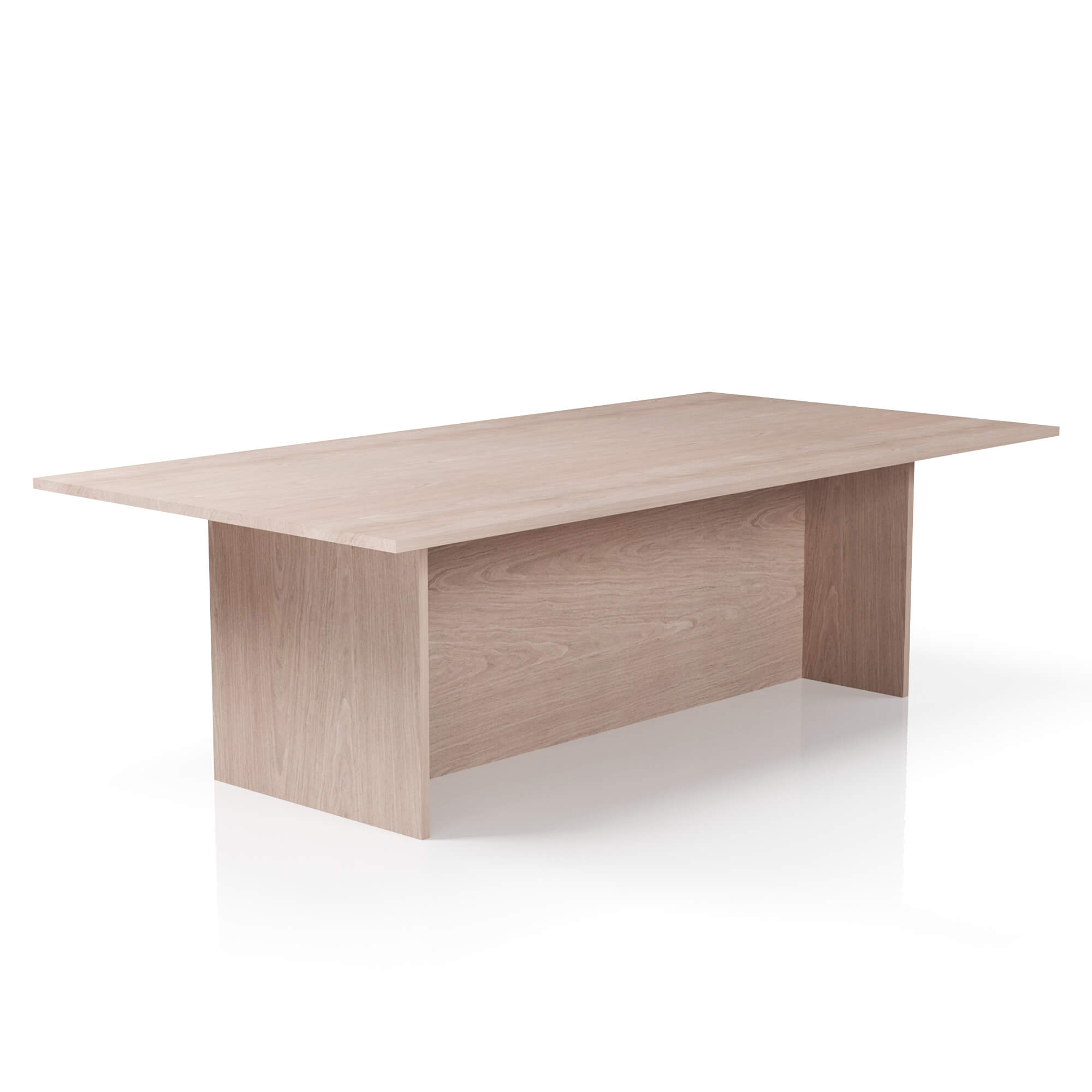 Planke Square-End Meeting Table