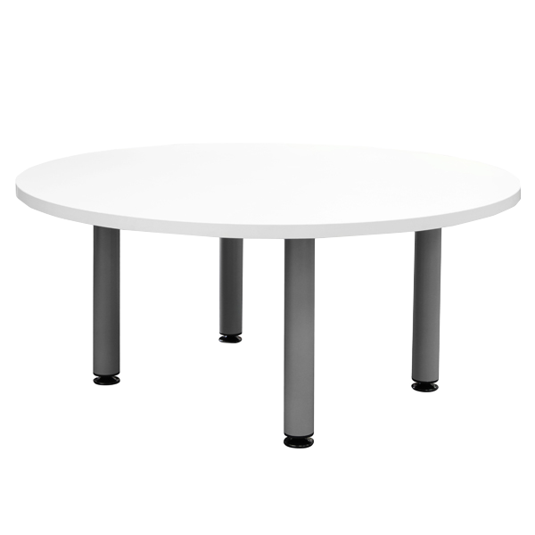 Podz Occasional Table: Silver Frame