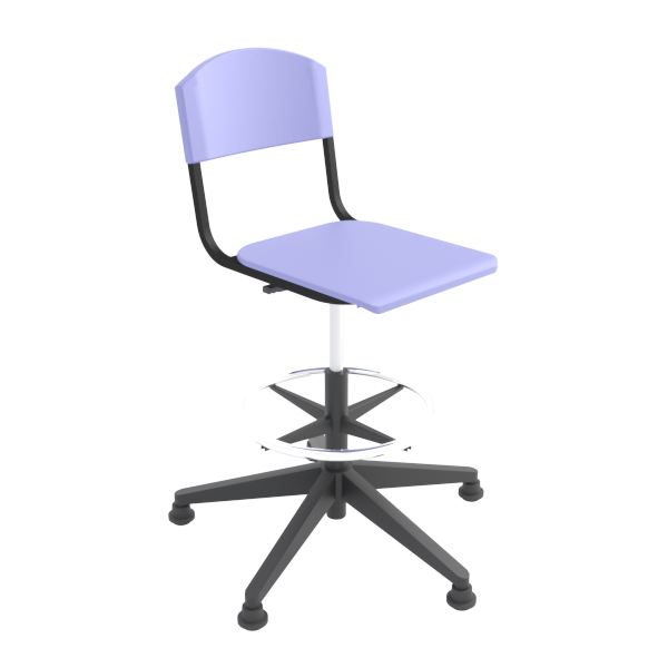 Proform Drafting Stool: Grape