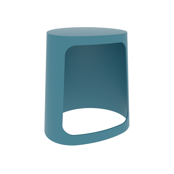 Rebel Stacking Stool: Ultramarine