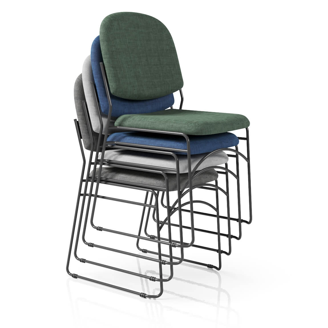 Rod Stacking Chair
