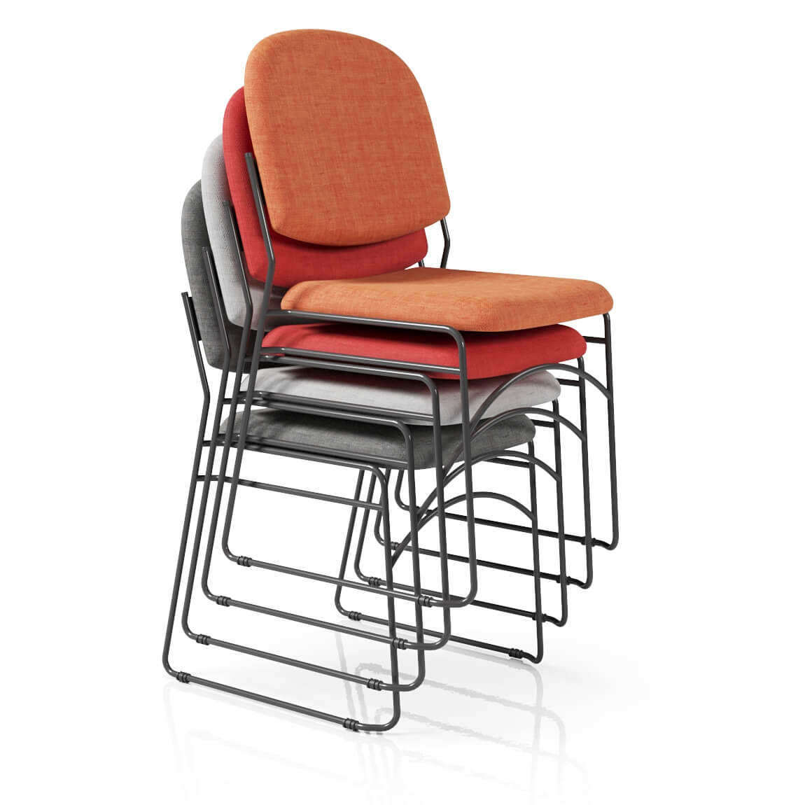 Rod Stacking Chair
