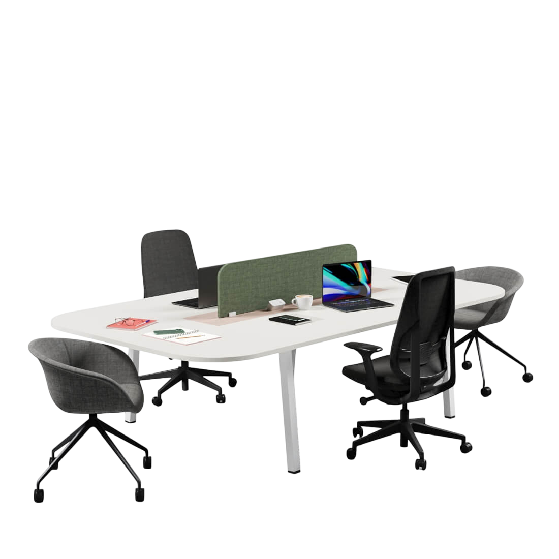 Shinto S2 Duo 2-Person Workstation