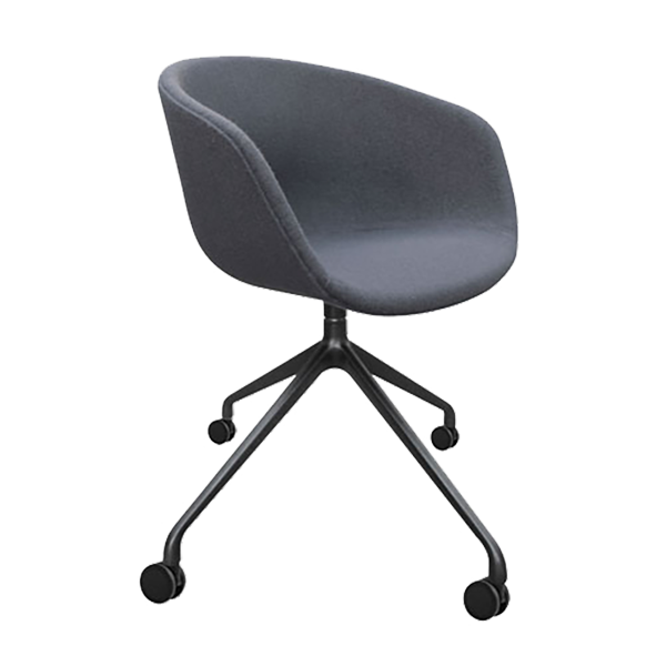 Oreo Task Chair: Dark Grey
